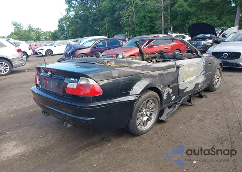 2001 BMW M3 z USA, uszkodzony, nr VIN WBSBR93461EX21440